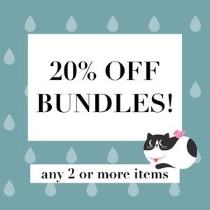 AUTOMATIC 20% OFF BUNDLES! 😸